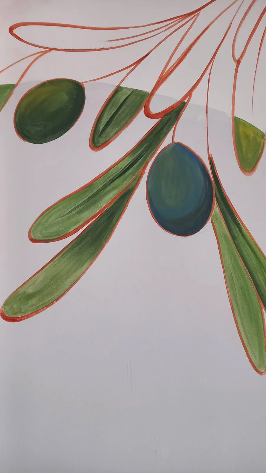 Pintura profesional en cafetería